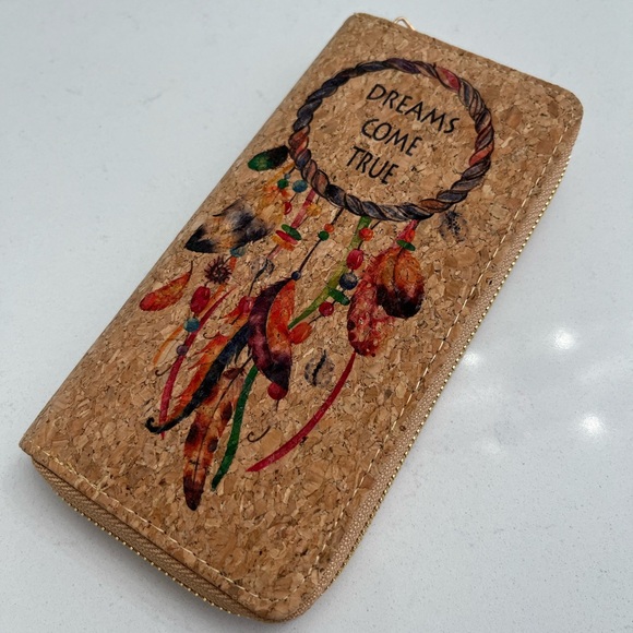 Dreams Come True Cork Wallet NWOT - Picture 5 of 6